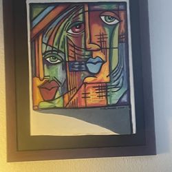 Original art work by me Framed
