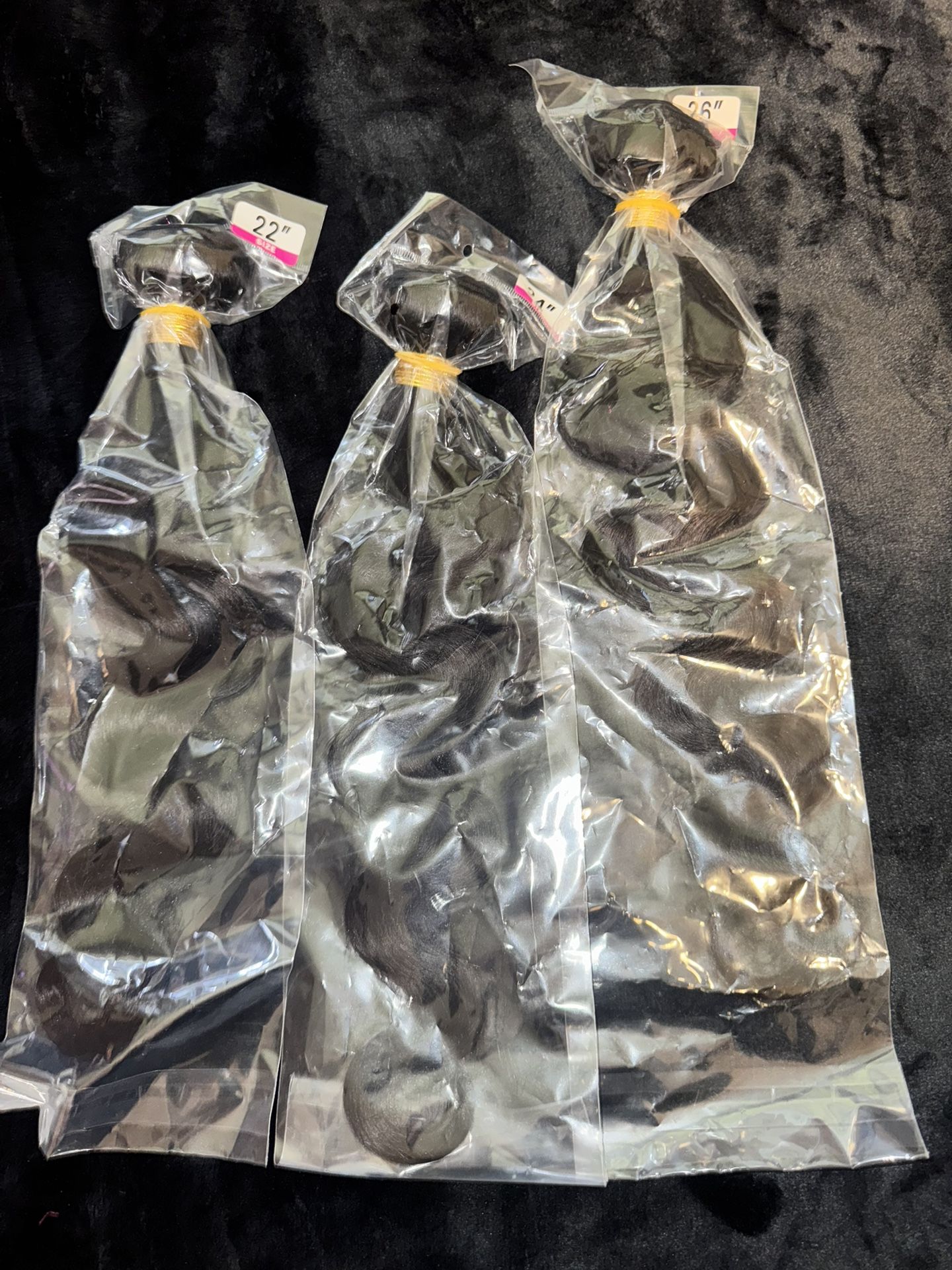 12A Human Hair Bundles 22 24 26 Inch Body Wave Bundles Human