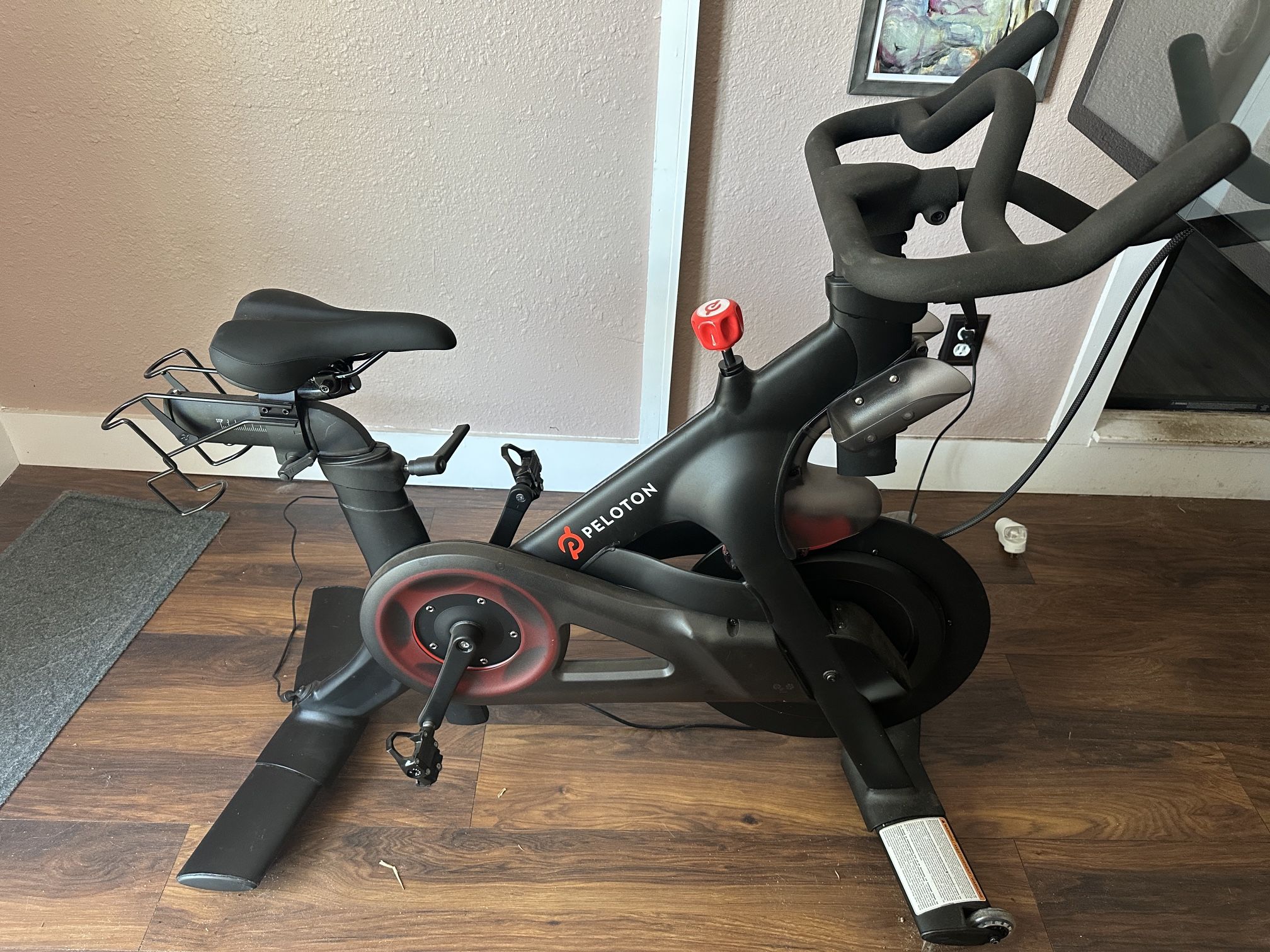Peloton Bike w/women’s Shoes; Barely Used