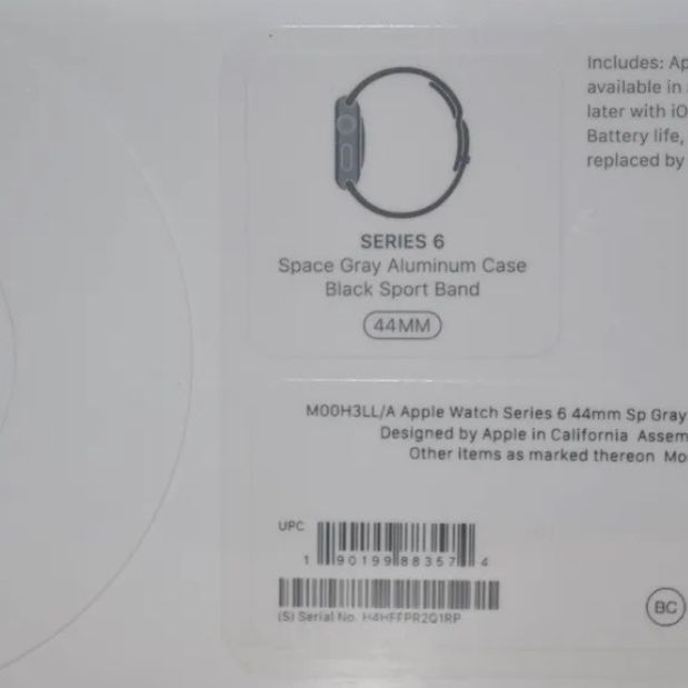 Apple Watch Series 6 44 Mm Brand New Sealed