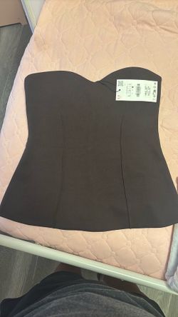 Zara brown top