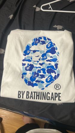 BAPE By Bathing Ape Blue Camo Tee large