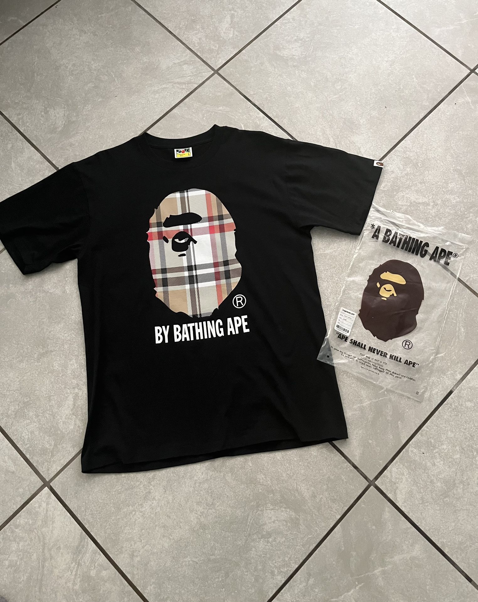 burberry bape shirt