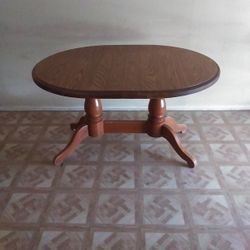 Oval Dining Room Table