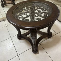 Round Table Brown 