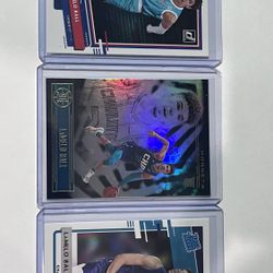 3x LaMelo Ball Rookie Cards 
