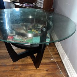 Glass Top Table