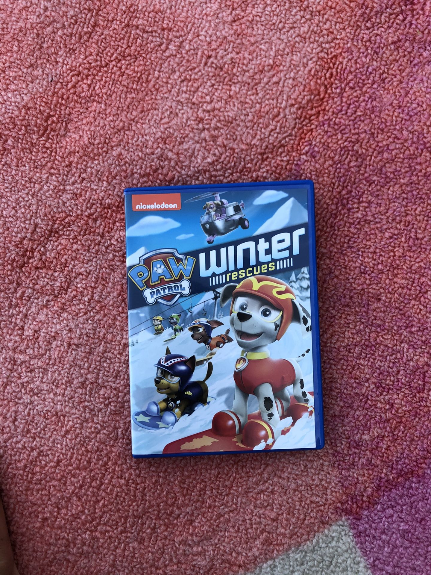 Paw patrol winter games dvd