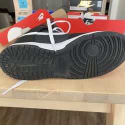 Nike dunk high anthracite white