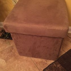 TWO MATCHING STORAGE CUBES