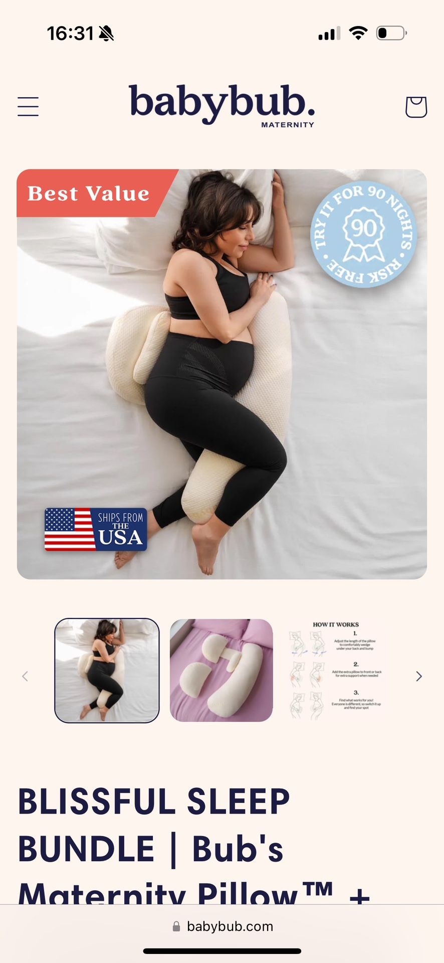 Maternity Pillow