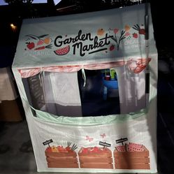 Kids Garden Market Playhouse Tent 