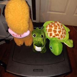 3 Stuffed Animals