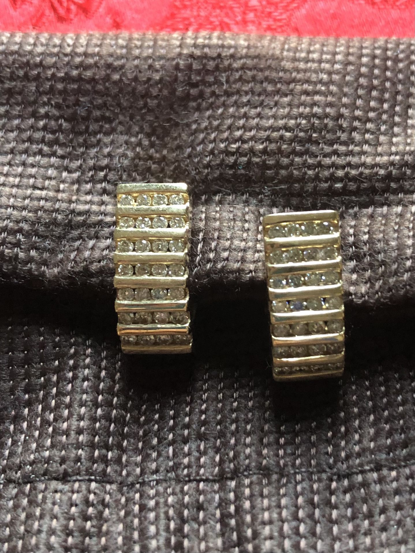 10K Diamond Earrings 