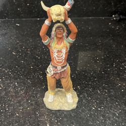 Native American provincial mold 88 hand painted