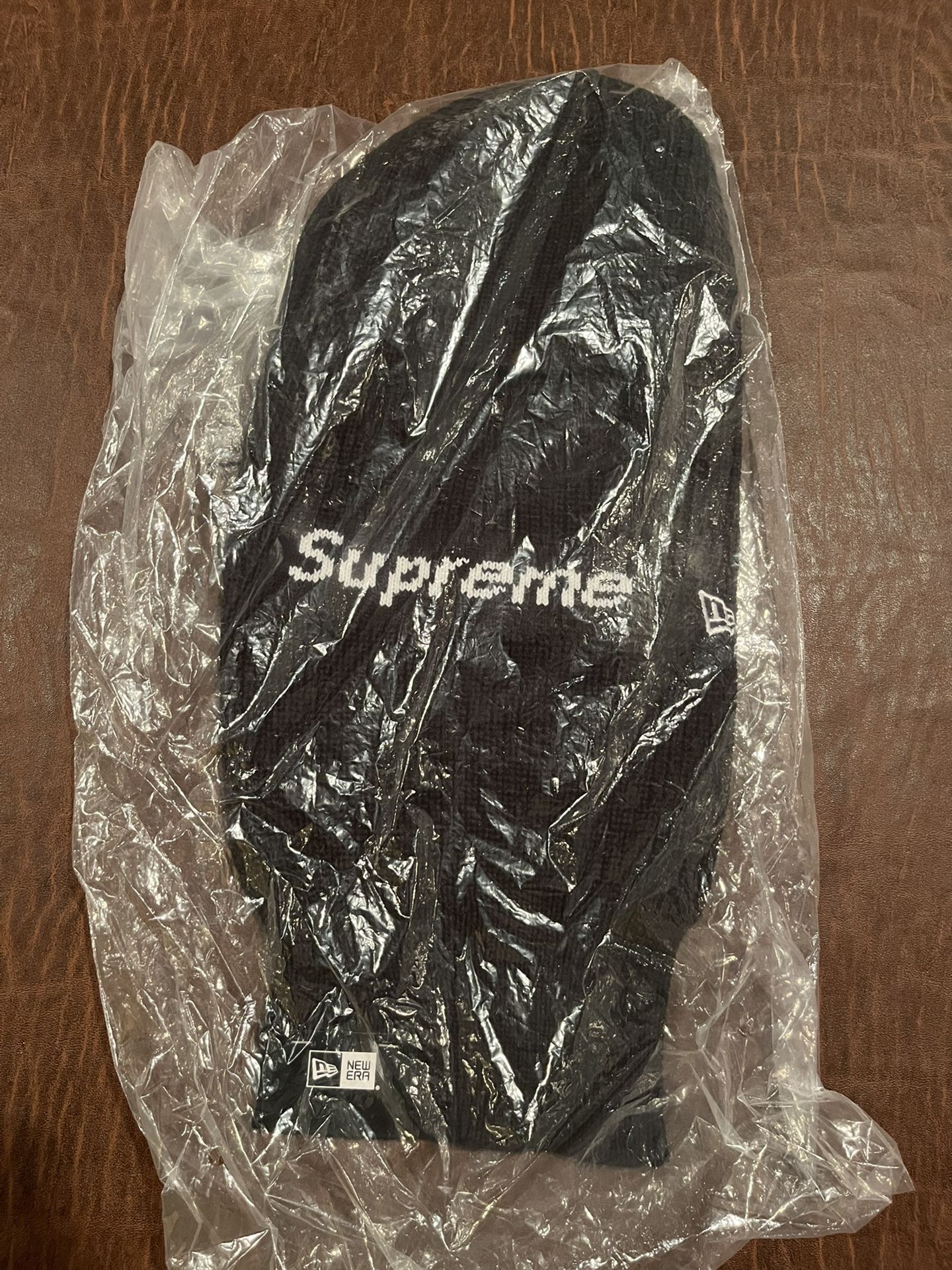 Supreme x New Era Box Logo Balaclava FW22 Black