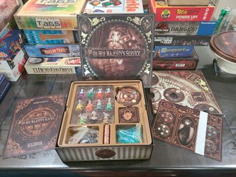 On Her Majesty's Service Board Game
