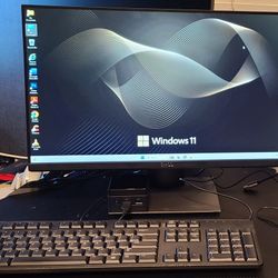 All in One  PC  🖥  micro Computer  M6S  - Complete  Monitor  22"IN.  Windows  11 - Intel  N100.  Work Fast.  ✔️ 
