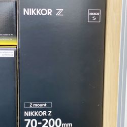 Nikon Nikkor Z 70-200mm F2.8 VR S Lens