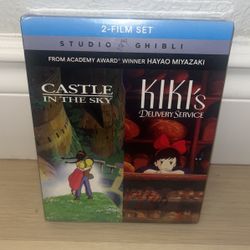 Studio Ghibli Castle In The Sky/Kikis Delivery Service Blu-ray Combo 