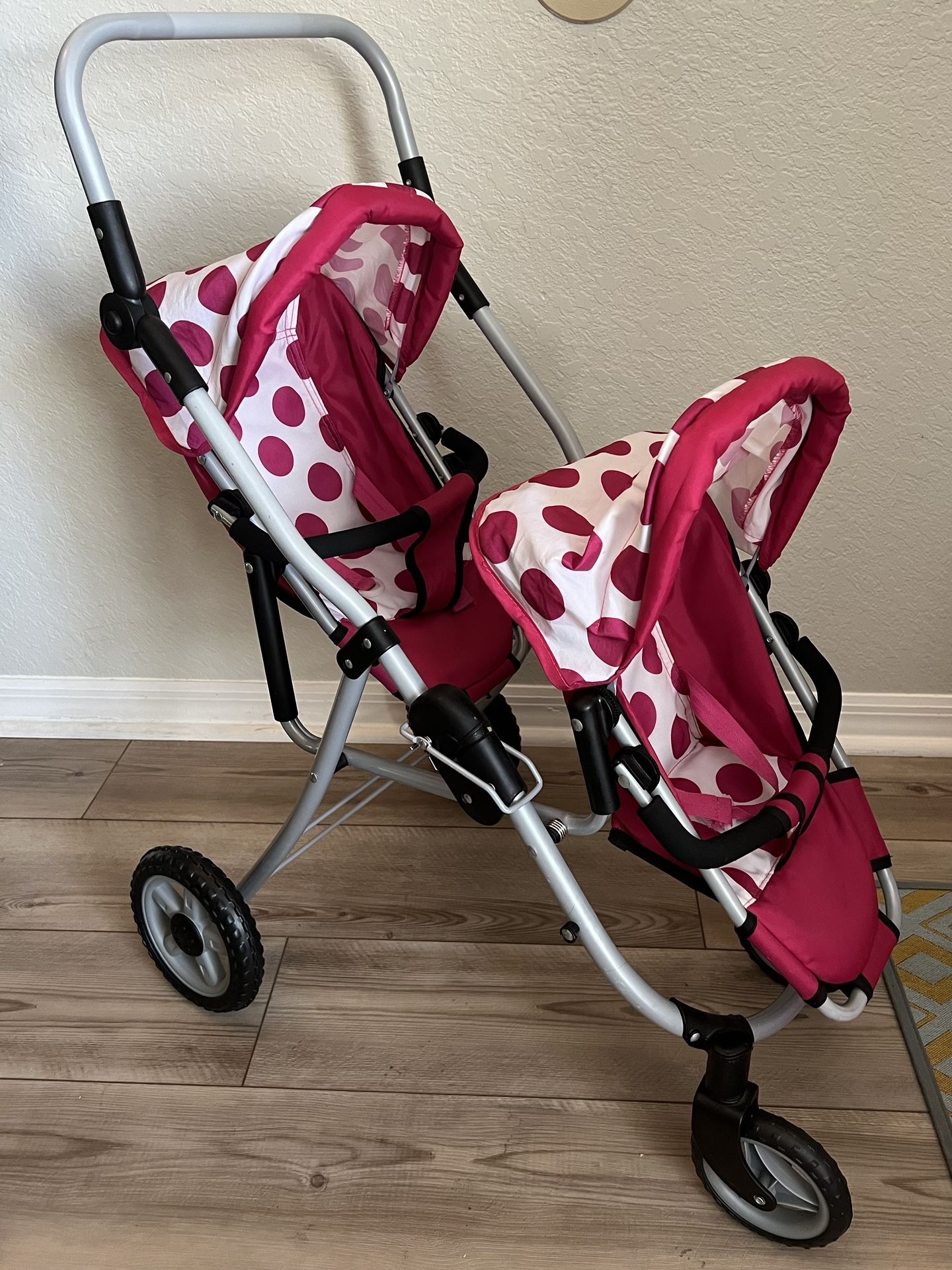 Double Baby Doll Stroller 