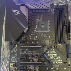 Rog Strix B450-f Gaming Motherboard. Free CPU Fan.