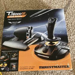 Thrust master T16000M Flight Simulator Controls