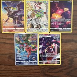Pokémon Full Art 5 Card Bundle