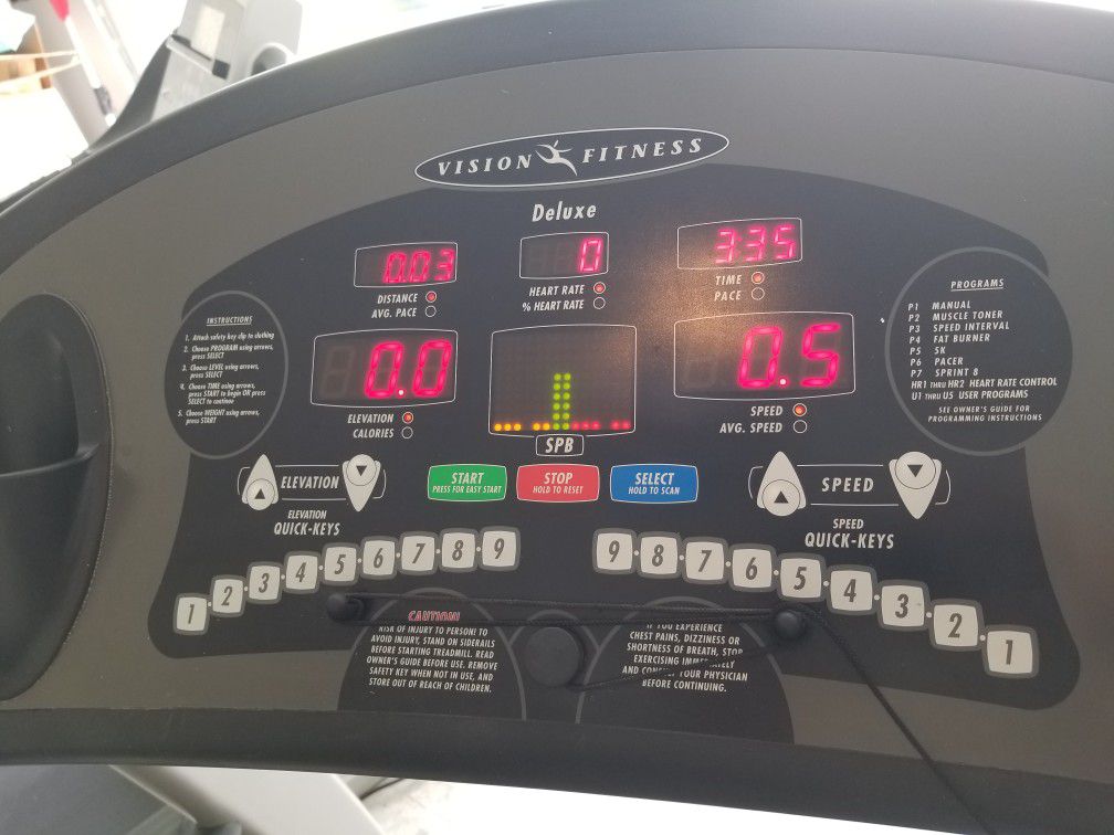 Treadmill Vision Fitness Good condition