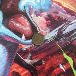 1853 1/2 C braided hair half cent coin