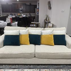 2 Sofa Sets With Cushion Covers