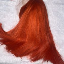 Red human Hair Bob 