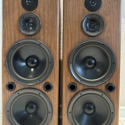 Technics SB-A54 Vintage 3-Way Floor Speakers w/ Dual 12" Woofers 260W