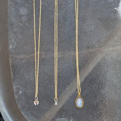 Gold Necklaces With Charms