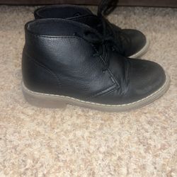 The Children’s Place Boys Black Lace Up Boots Size 11 