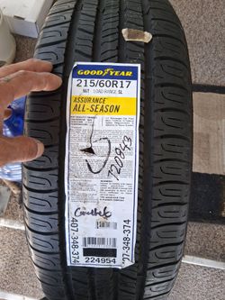 215 60 R17 tire new
