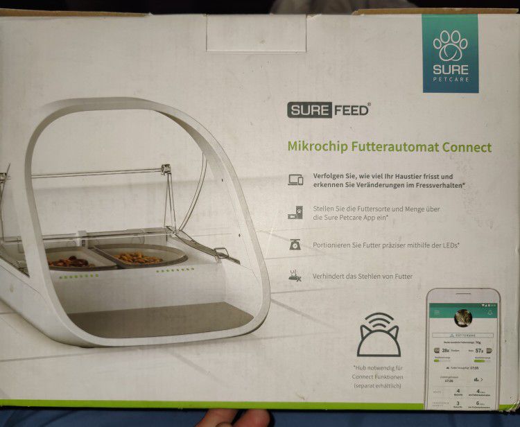 Sure Feed/ Microchip Pet Feeder Connect.
