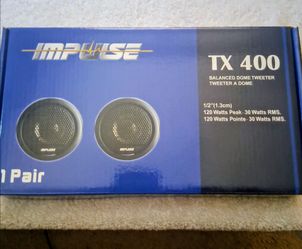 Impulse Audio Dome Tweeters Brand New In The Box