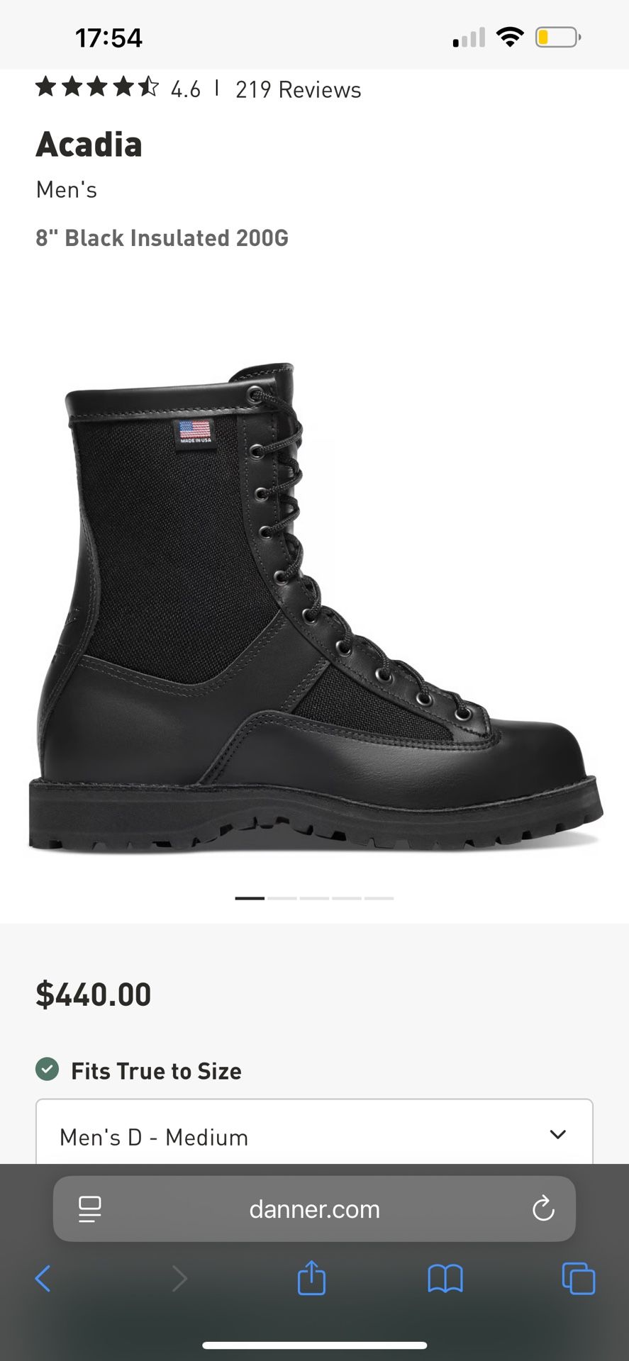 DANNER BOOTS