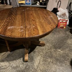 Solid Oak Table 