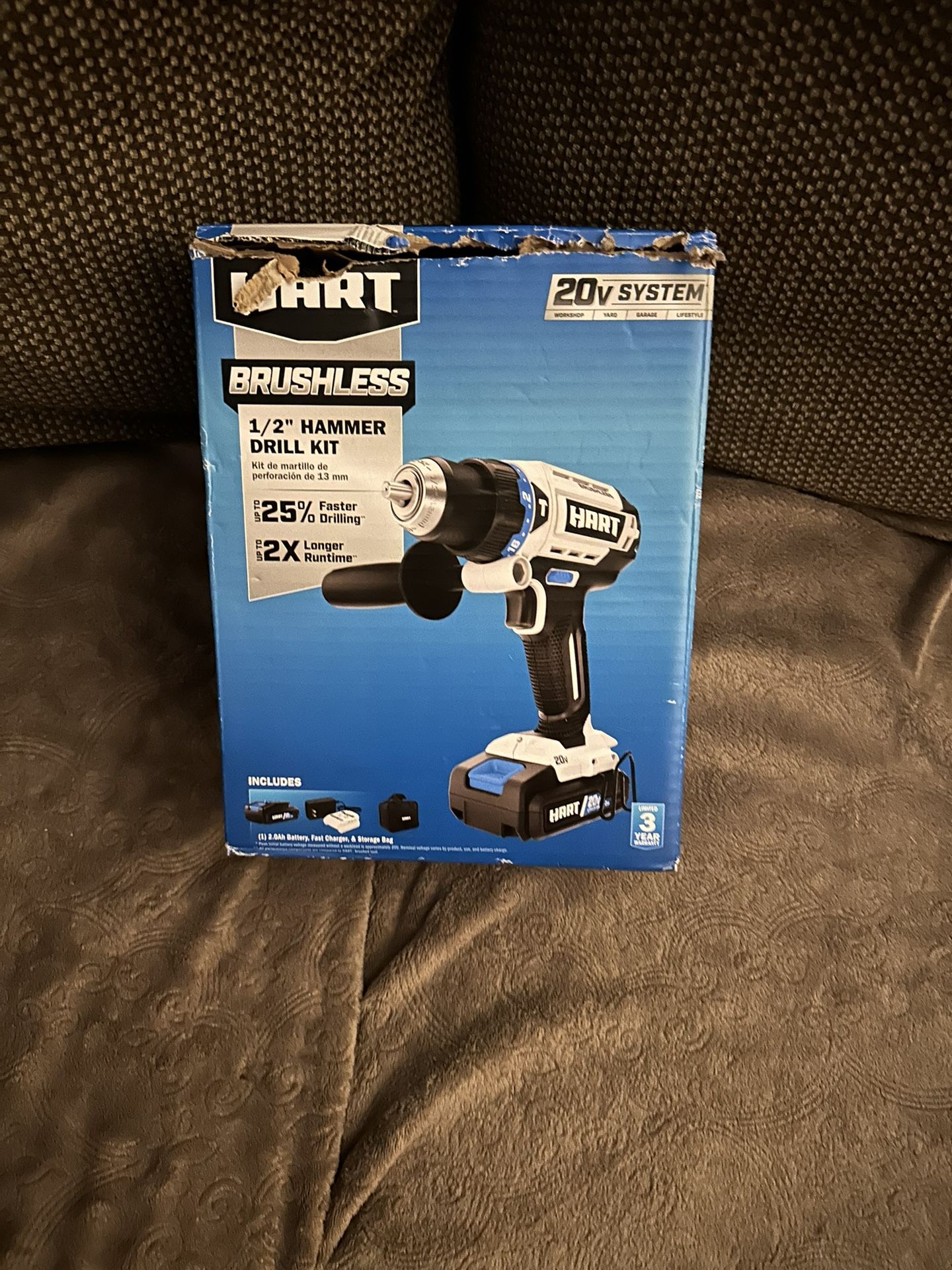 Brand new never used hammer drill kit