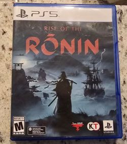 Rise of the ronin PS5