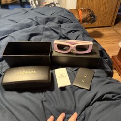 Baby Pink Versace Sunglasses 