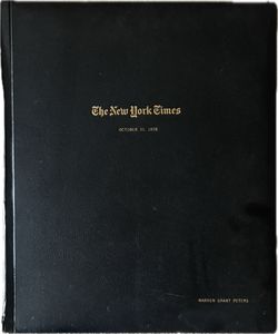 The New York Times Vintage Newspaper 