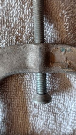 Vintage Pony Brand Two And A Half Inch Edge Clamp See Pictures