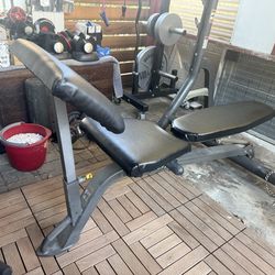 Hoist Commercial Grade Gym Rack & Folding Bench