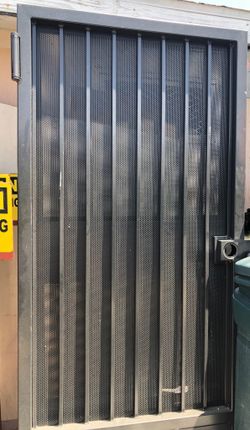 Iron door
