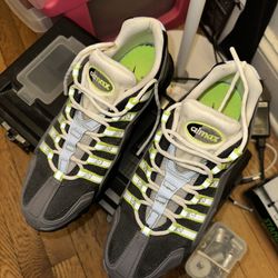 Size 10- Nike Air Max 95 NDSTRKT Neon 2020