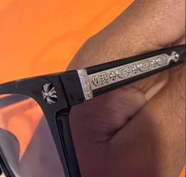 Chrome Hearts Black Sunglasses