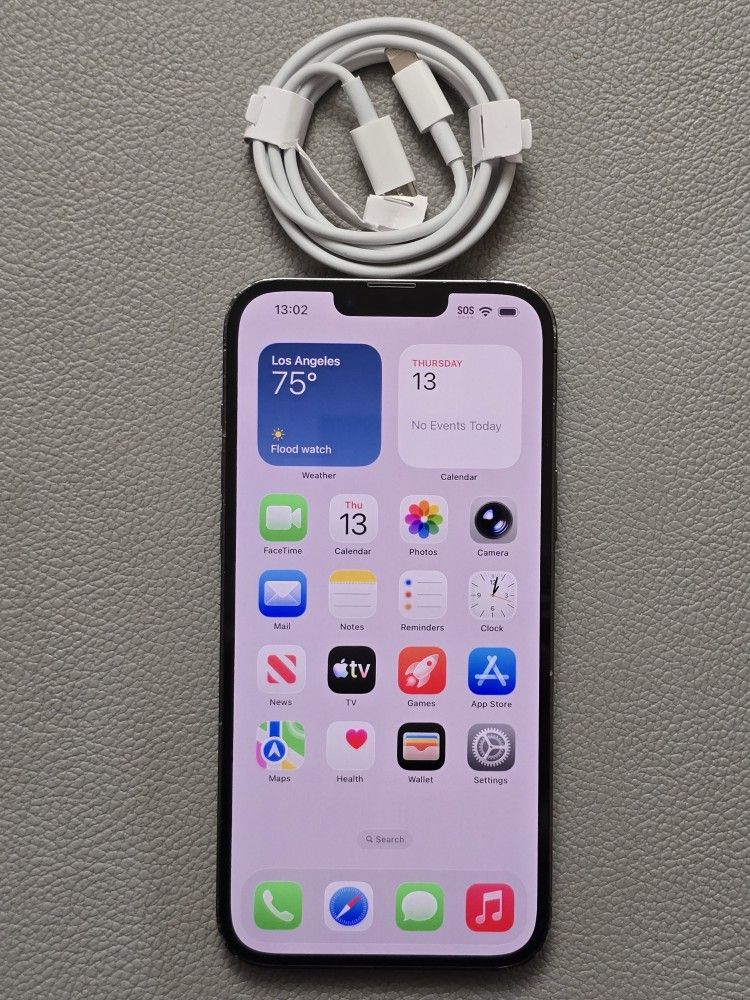 IPHONE 13 PROMAX 128GB UNLOCK ANY CARRIER IN GREAT Condition 100% BATTERY 🔋 LIFE